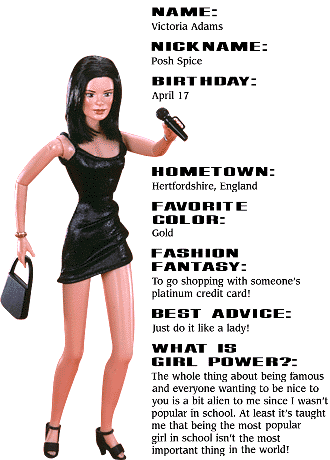 Doll photo & Victoria bio