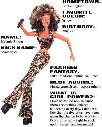 Doll photo & Mel B. bio